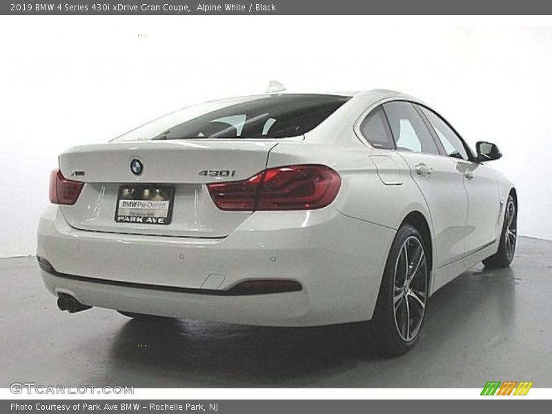 Alpine White / Black 2019 BMW 4 Series 430i xDrive Gran Coupe