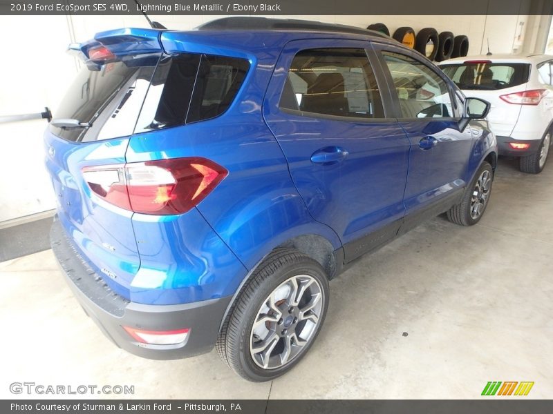 Lightning Blue Metallic / Ebony Black 2019 Ford EcoSport SES 4WD
