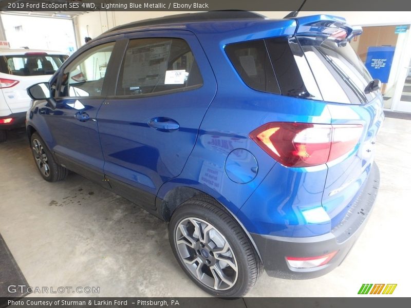 Lightning Blue Metallic / Ebony Black 2019 Ford EcoSport SES 4WD