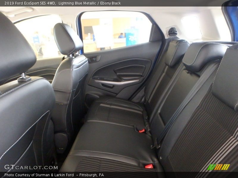 Lightning Blue Metallic / Ebony Black 2019 Ford EcoSport SES 4WD
