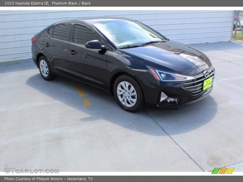 Phantom Black / Black 2020 Hyundai Elantra SE