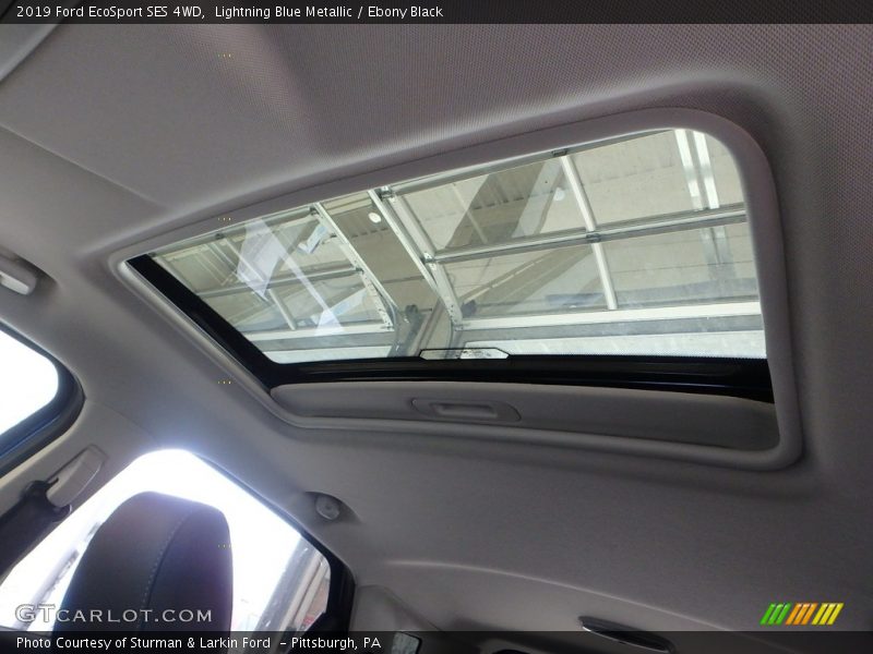 Lightning Blue Metallic / Ebony Black 2019 Ford EcoSport SES 4WD