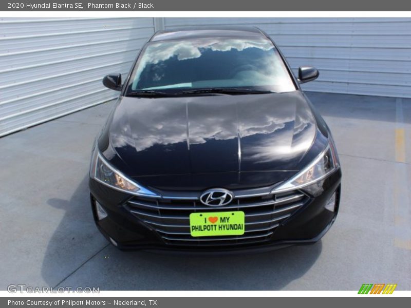 Phantom Black / Black 2020 Hyundai Elantra SE