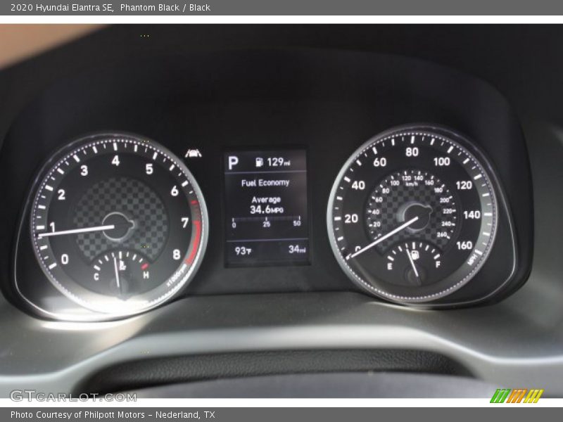 Phantom Black / Black 2020 Hyundai Elantra SE