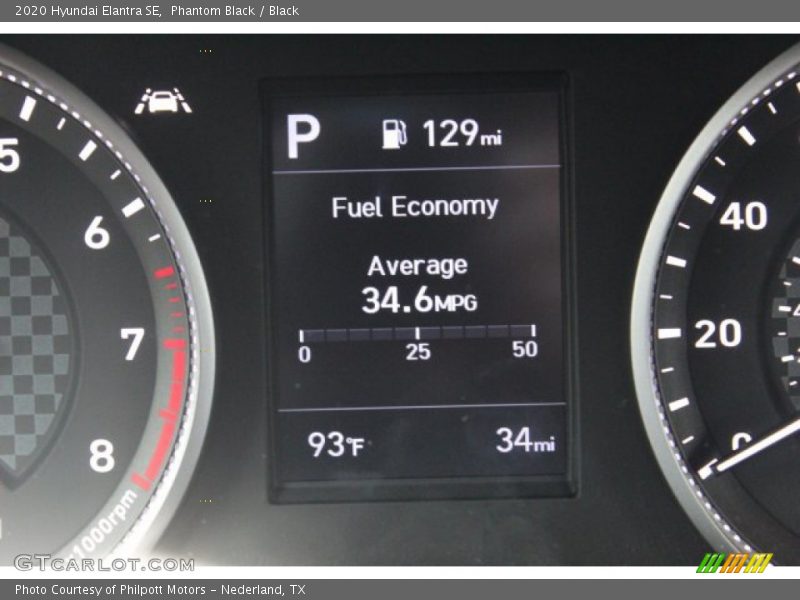 Phantom Black / Black 2020 Hyundai Elantra SE