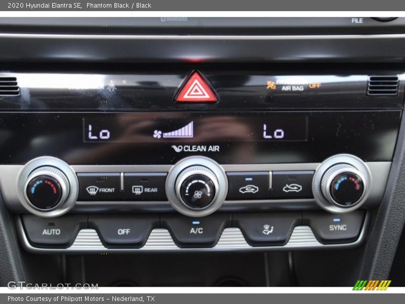 Phantom Black / Black 2020 Hyundai Elantra SE