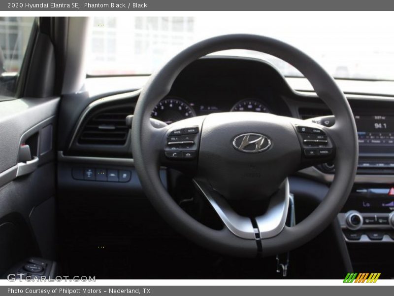 Phantom Black / Black 2020 Hyundai Elantra SE