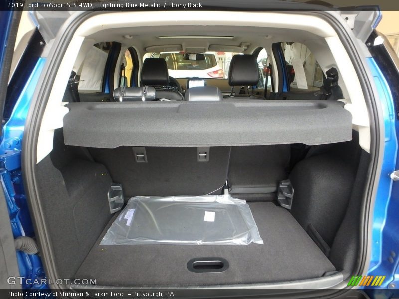 Lightning Blue Metallic / Ebony Black 2019 Ford EcoSport SES 4WD