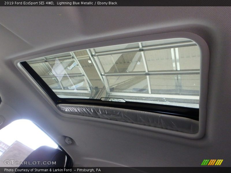 Lightning Blue Metallic / Ebony Black 2019 Ford EcoSport SES 4WD