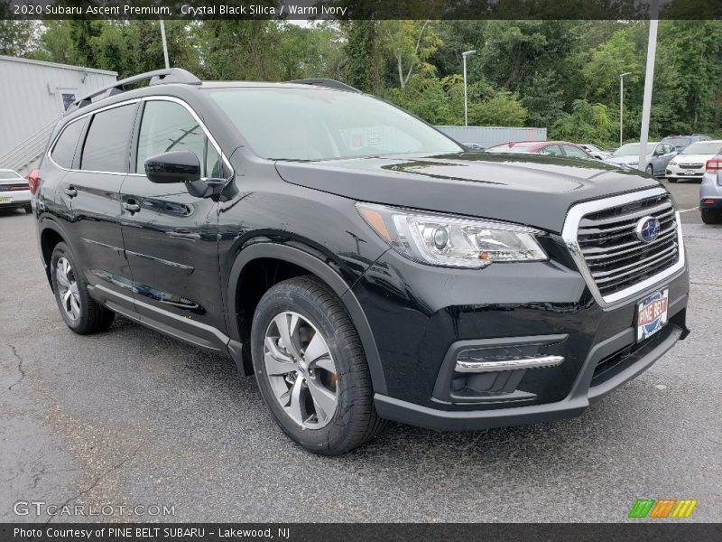 Crystal Black Silica / Warm Ivory 2020 Subaru Ascent Premium