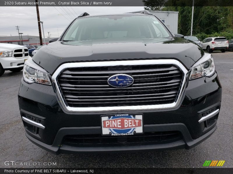 Crystal Black Silica / Warm Ivory 2020 Subaru Ascent Premium