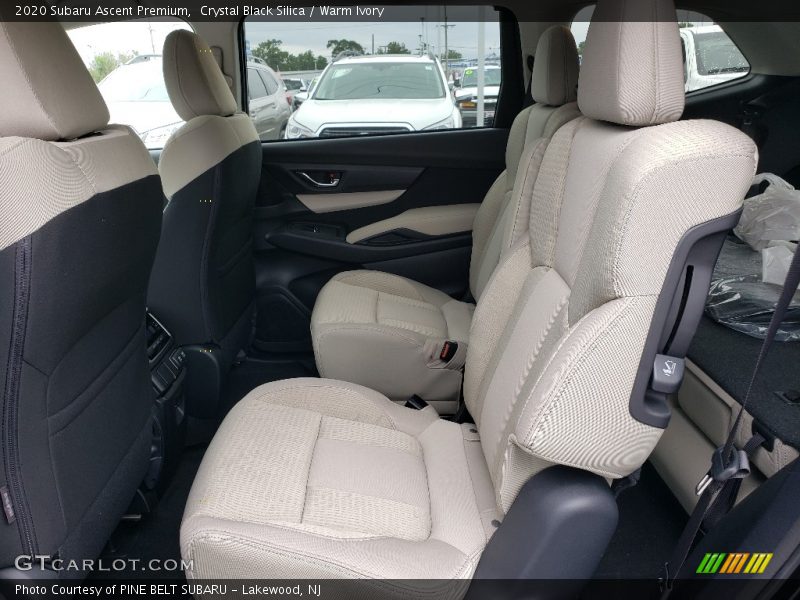 Crystal Black Silica / Warm Ivory 2020 Subaru Ascent Premium