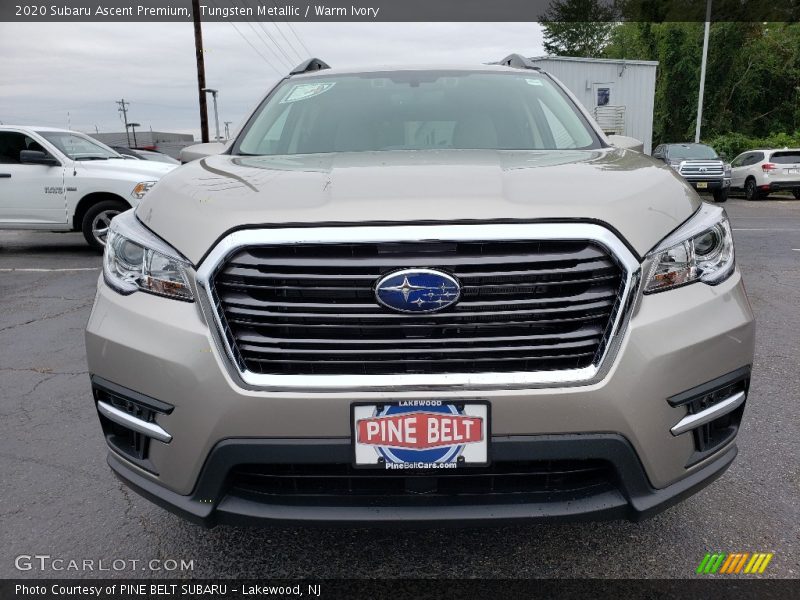 Tungsten Metallic / Warm Ivory 2020 Subaru Ascent Premium