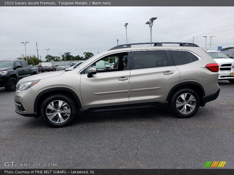 Tungsten Metallic / Warm Ivory 2020 Subaru Ascent Premium