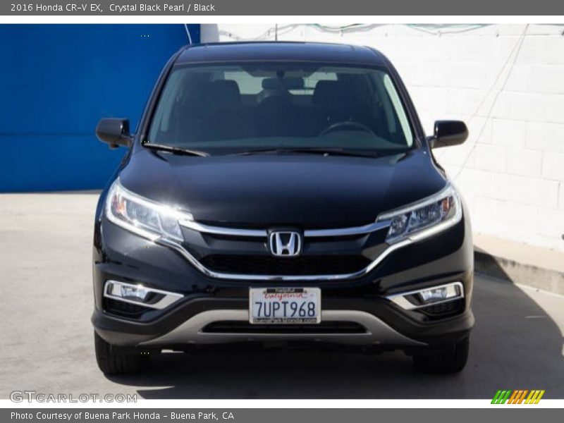 Crystal Black Pearl / Black 2016 Honda CR-V EX