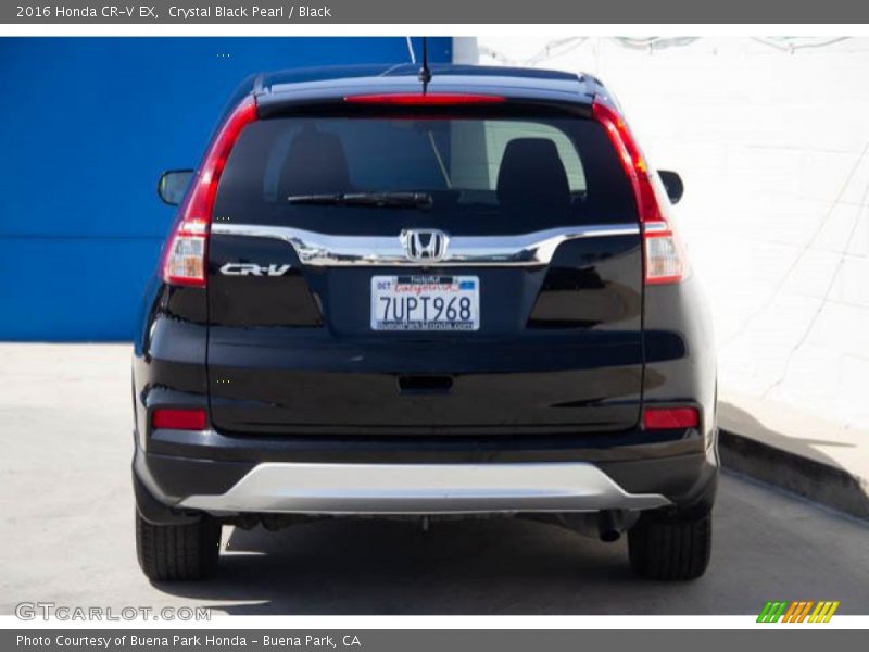 Crystal Black Pearl / Black 2016 Honda CR-V EX