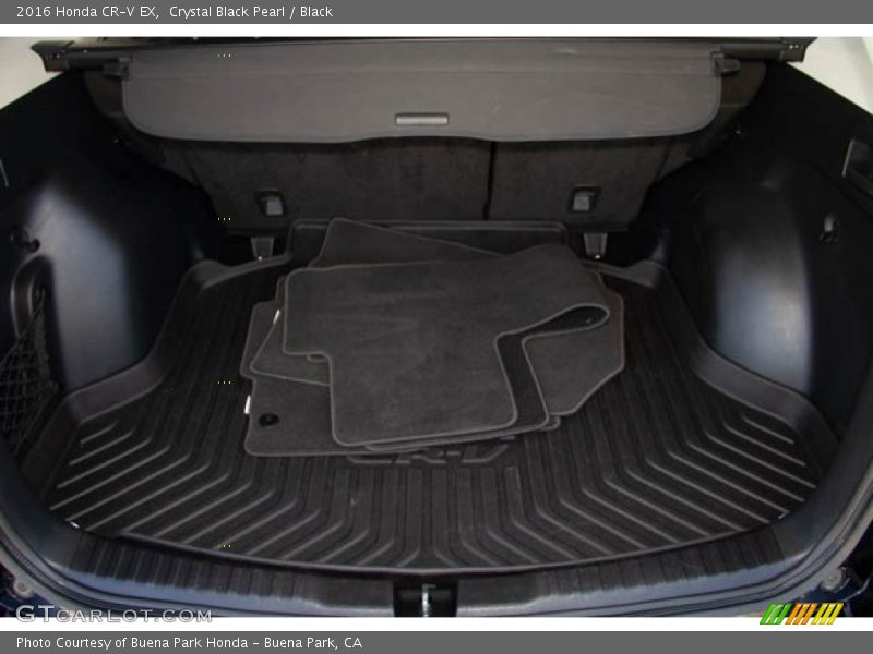 Crystal Black Pearl / Black 2016 Honda CR-V EX