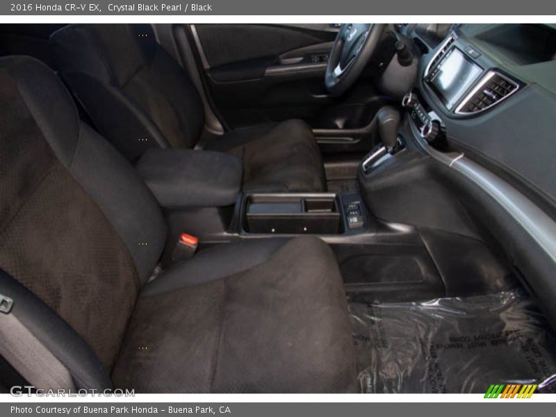 Crystal Black Pearl / Black 2016 Honda CR-V EX