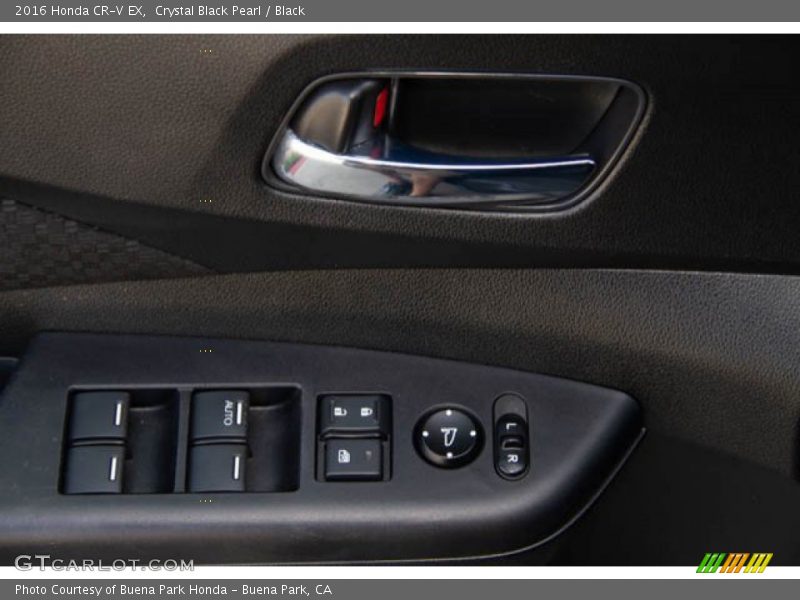 Crystal Black Pearl / Black 2016 Honda CR-V EX