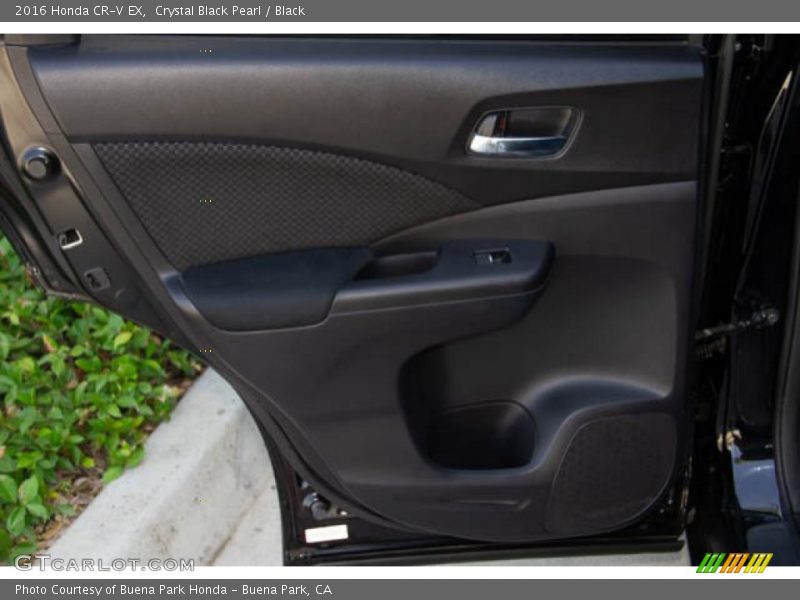 Crystal Black Pearl / Black 2016 Honda CR-V EX