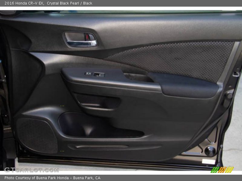 Crystal Black Pearl / Black 2016 Honda CR-V EX