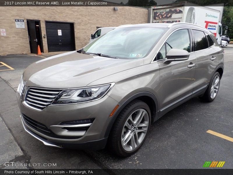 Luxe Metallic / Cappuccino 2017 Lincoln MKC Reserve AWD