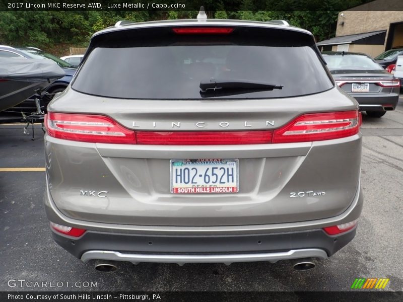 Luxe Metallic / Cappuccino 2017 Lincoln MKC Reserve AWD
