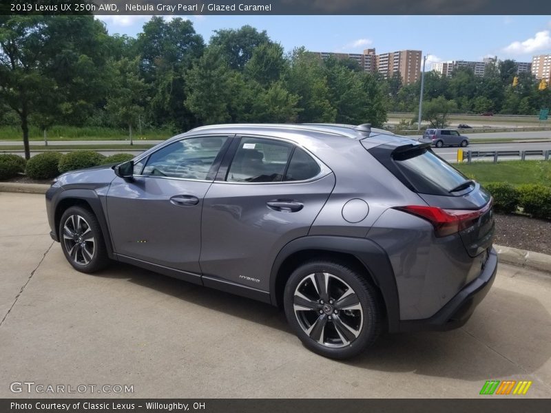 Nebula Gray Pearl / Glazed Caramel 2019 Lexus UX 250h AWD