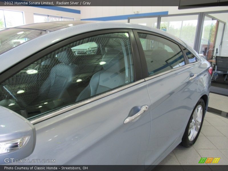 Radiant Silver / Gray 2012 Hyundai Sonata Limited