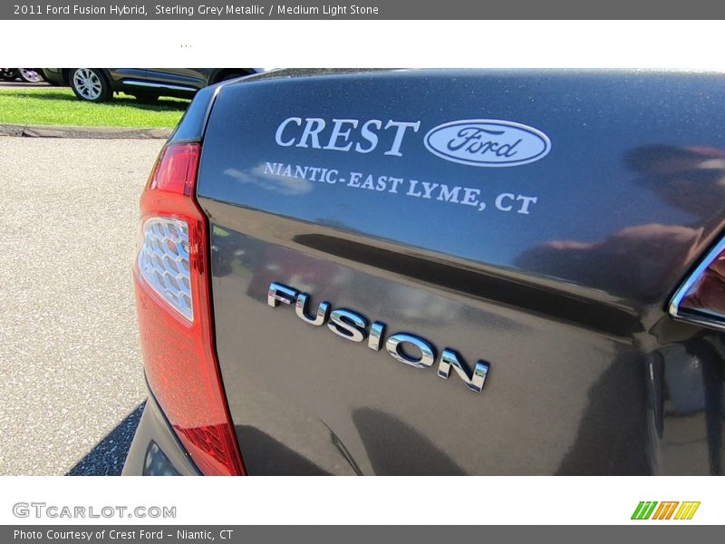 Sterling Grey Metallic / Medium Light Stone 2011 Ford Fusion Hybrid