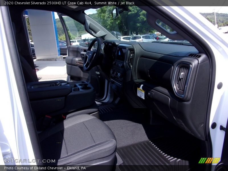 Summit White / Jet Black 2020 Chevrolet Silverado 2500HD LT Crew Cab 4x4