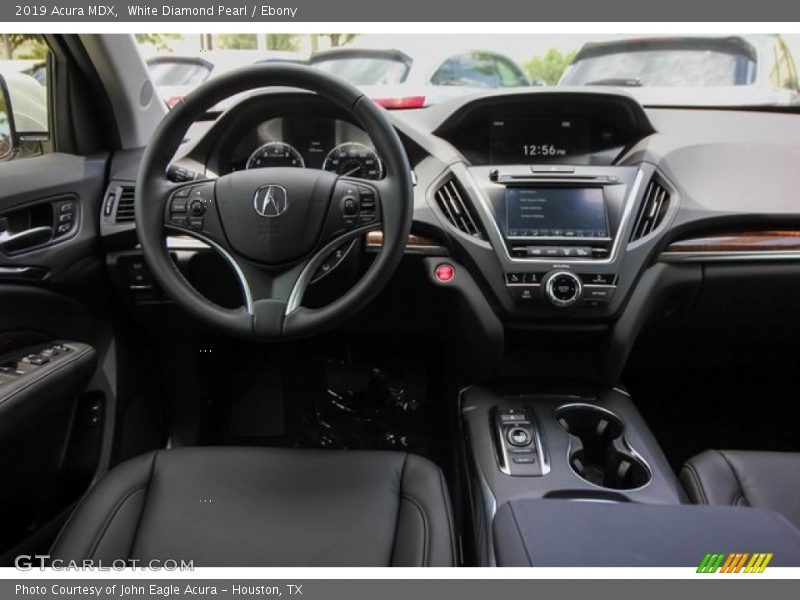 White Diamond Pearl / Ebony 2019 Acura MDX