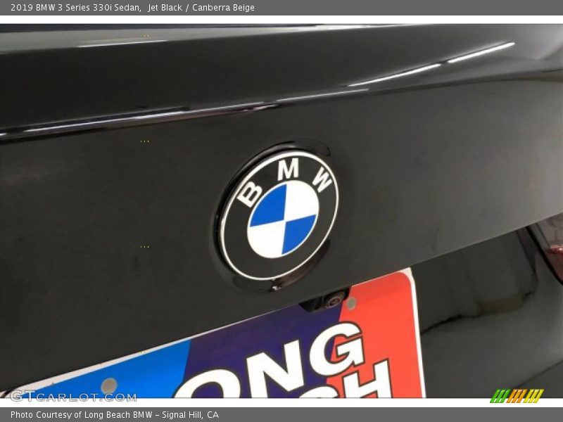 Jet Black / Canberra Beige 2019 BMW 3 Series 330i Sedan