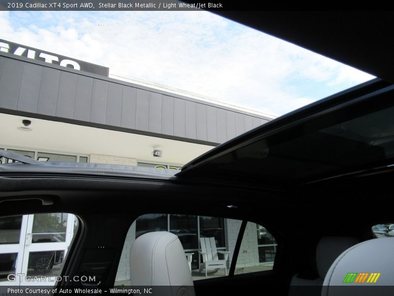 Stellar Black Metallic / Light Wheat/Jet Black 2019 Cadillac XT4 Sport AWD