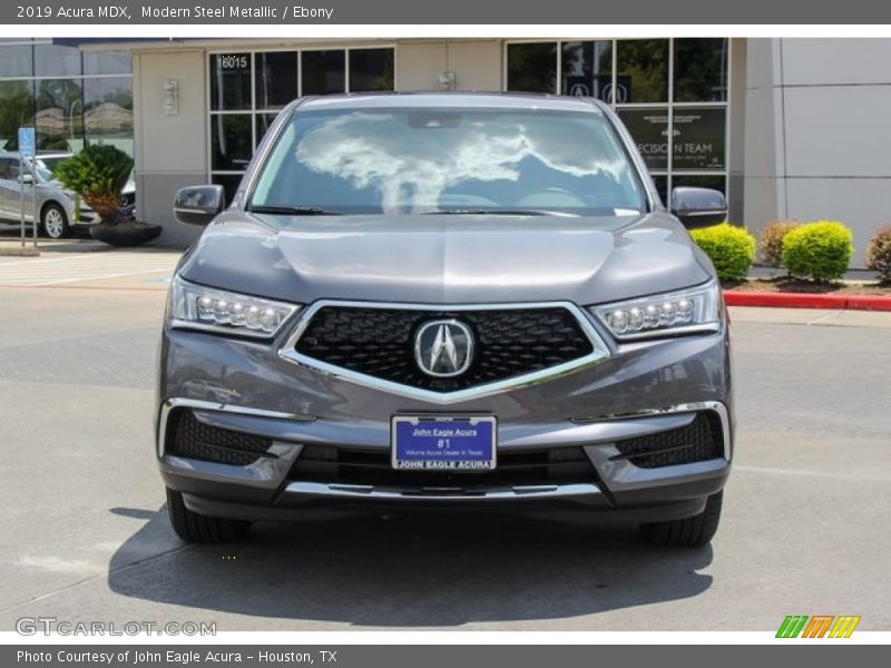 Modern Steel Metallic / Ebony 2019 Acura MDX