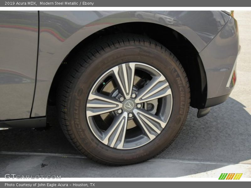 Modern Steel Metallic / Ebony 2019 Acura MDX