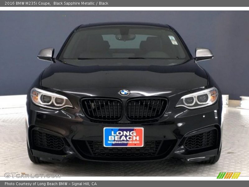 Black Sapphire Metallic / Black 2016 BMW M235i Coupe