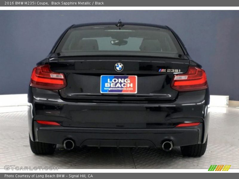 Black Sapphire Metallic / Black 2016 BMW M235i Coupe