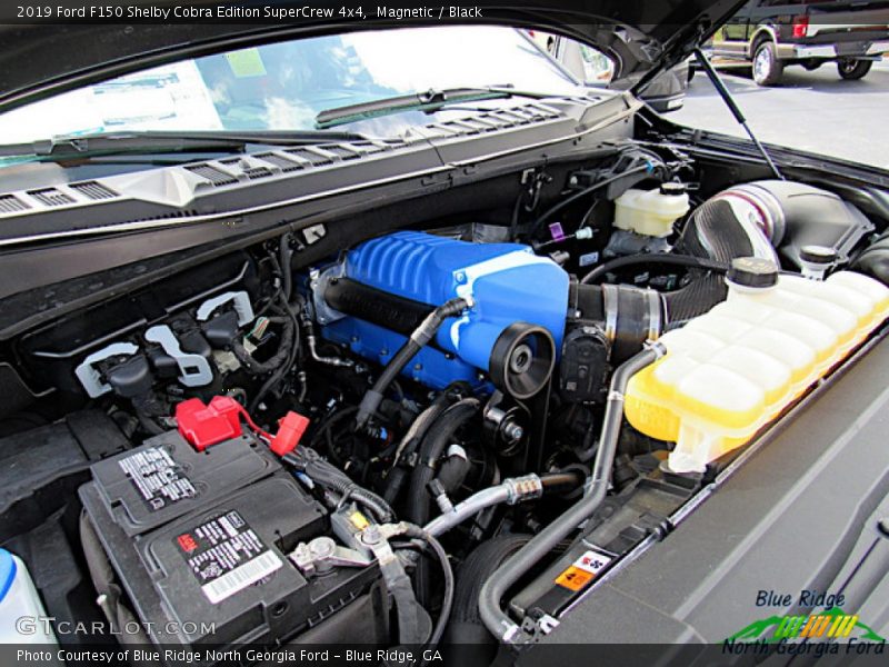  2019 F150 Shelby Cobra Edition SuperCrew 4x4 Engine - 5.0 Liter Shelby Supercharged DOHC 32-Valve Ti-VCT E85 V8