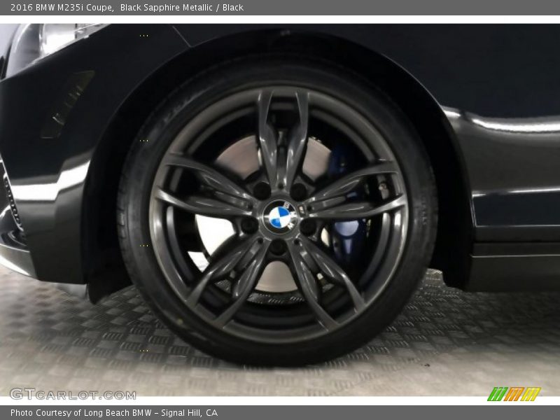 Black Sapphire Metallic / Black 2016 BMW M235i Coupe