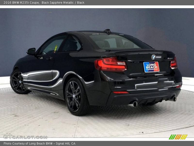 Black Sapphire Metallic / Black 2016 BMW M235i Coupe