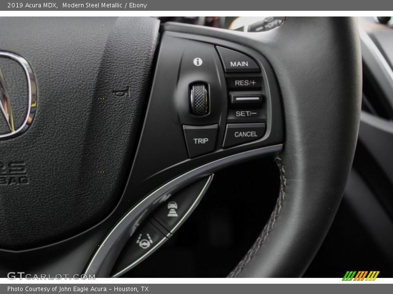 Modern Steel Metallic / Ebony 2019 Acura MDX