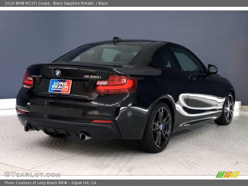 Black Sapphire Metallic / Black 2016 BMW M235i Coupe