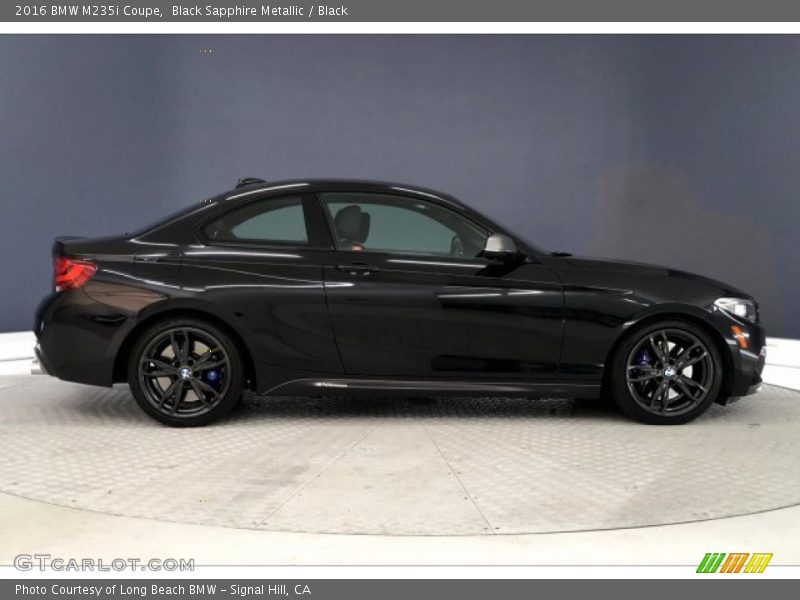 Black Sapphire Metallic / Black 2016 BMW M235i Coupe