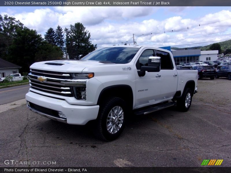Iridescent Pearl Tricoat / Jet Black 2020 Chevrolet Silverado 2500HD High Country Crew Cab 4x4