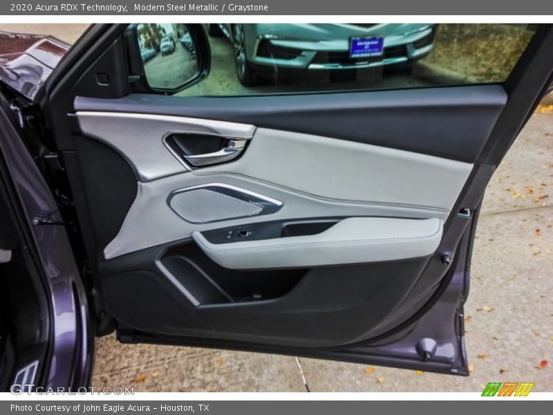 Modern Steel Metallic / Graystone 2020 Acura RDX Technology