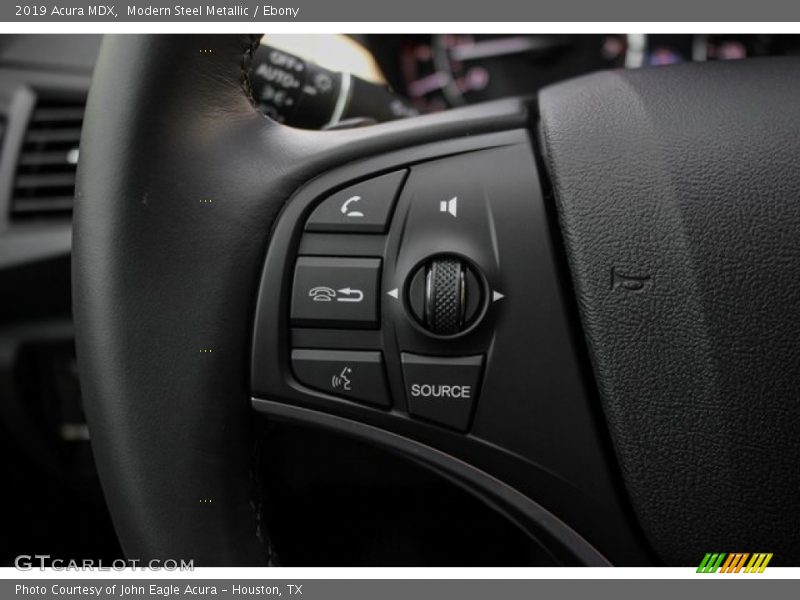 Modern Steel Metallic / Ebony 2019 Acura MDX