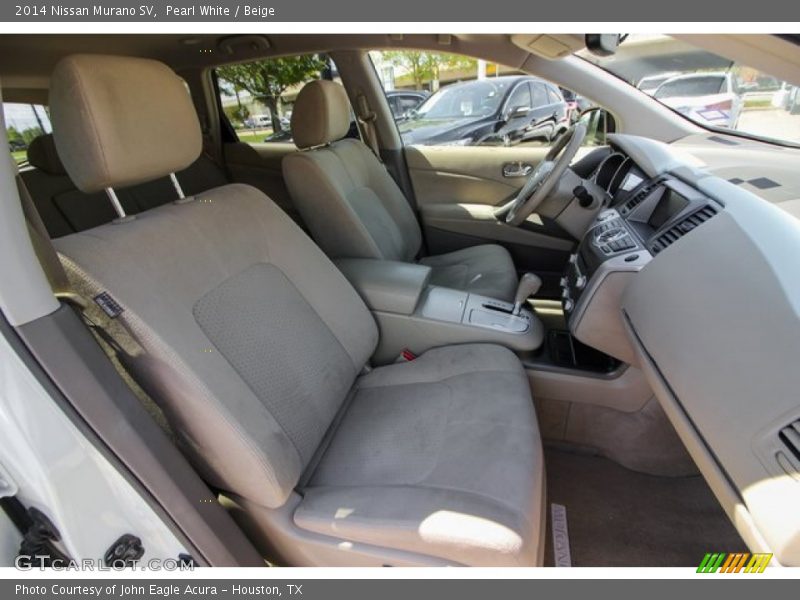 Pearl White / Beige 2014 Nissan Murano SV