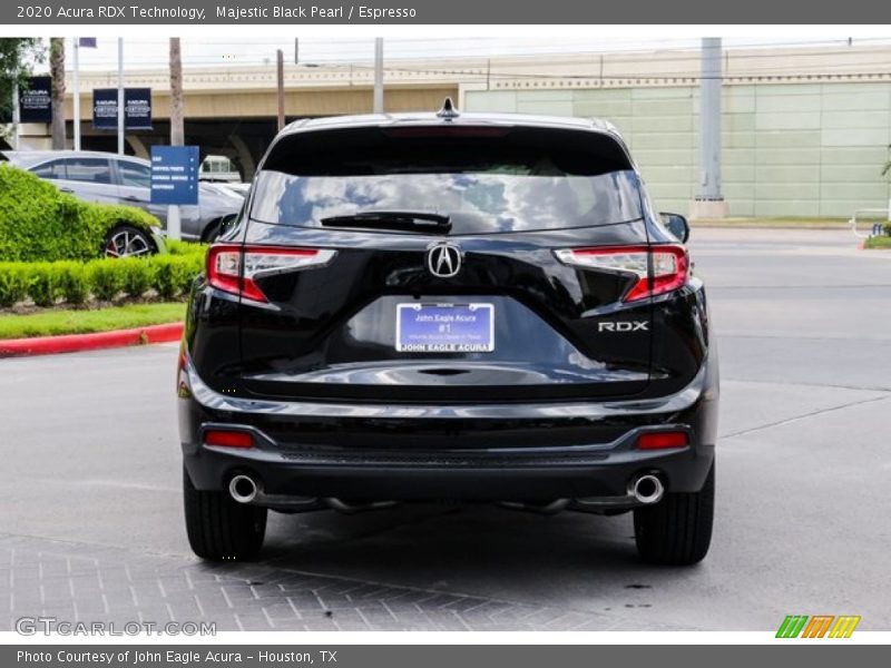 Majestic Black Pearl / Espresso 2020 Acura RDX Technology