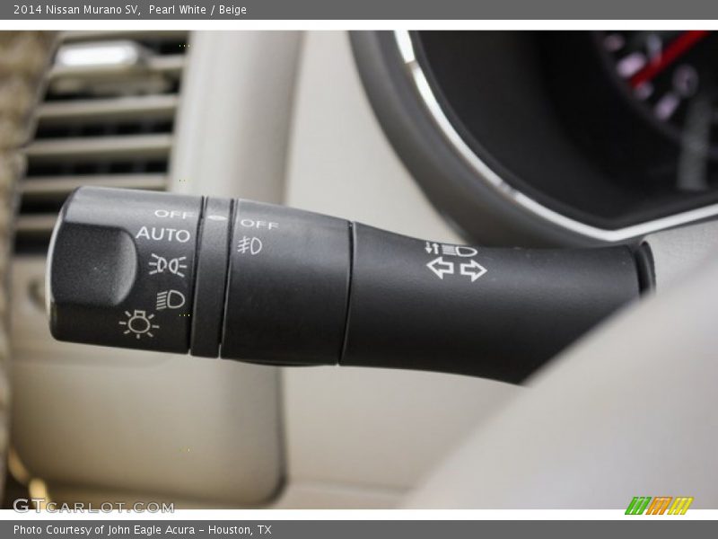 Pearl White / Beige 2014 Nissan Murano SV